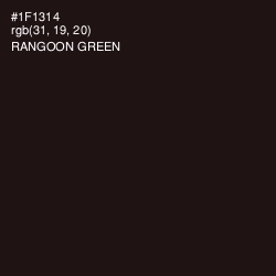 #1F1314 - Rangoon Green Color Image